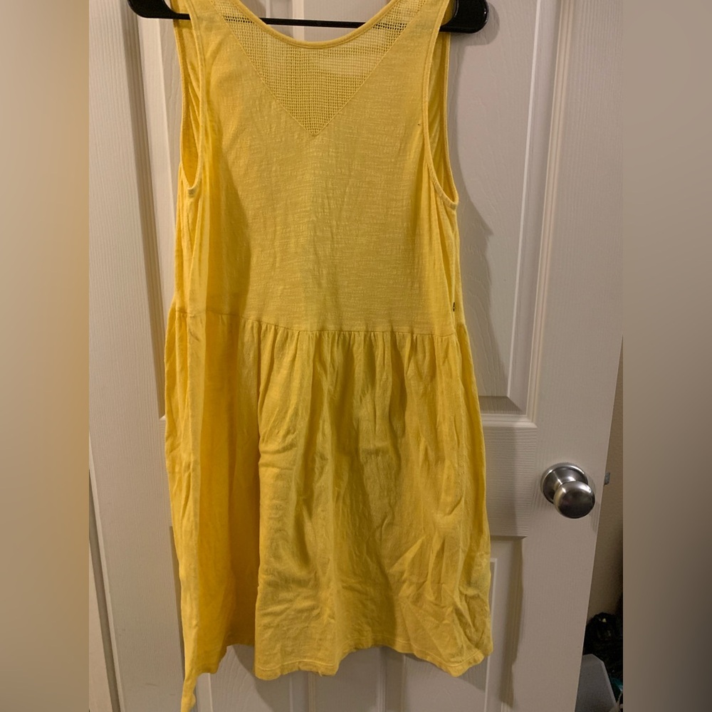 NWOT Roxy Yellow Sun dress